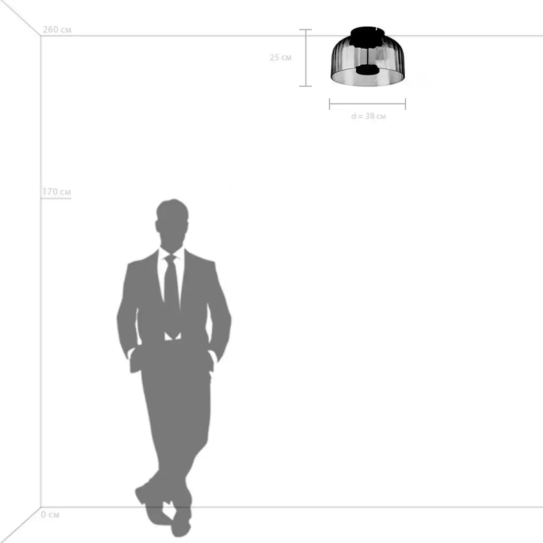 Люстра средней высоты Lightstar Celesta 809062 – фото товара