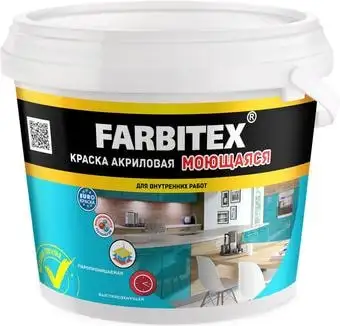 Краска Farbitex Моющаяся 25 кг