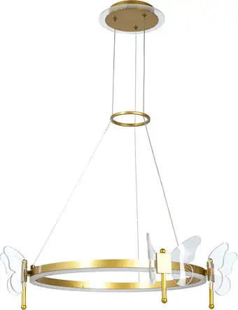 Подвесная люстра Arte Lamp Darcy A2187LM-1GO – изображение в каталоге