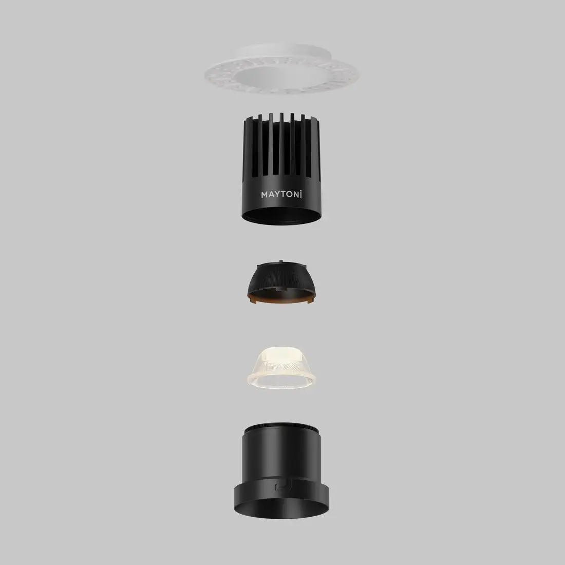Точечный светильник Maytoni Dip DL122-15W-2.7K-TRS-B – фото товара