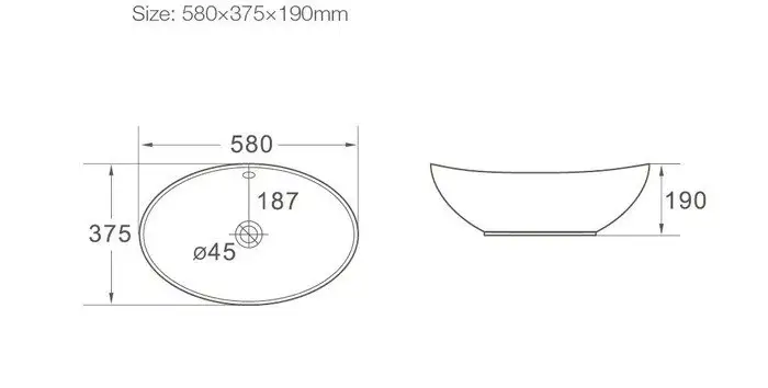 Умывальник SantiLine SL-1021 - фото товара