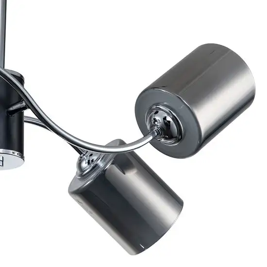 Люстра средней высоты Escada 661/4PL E27*60W Black/Chrome – фото товара