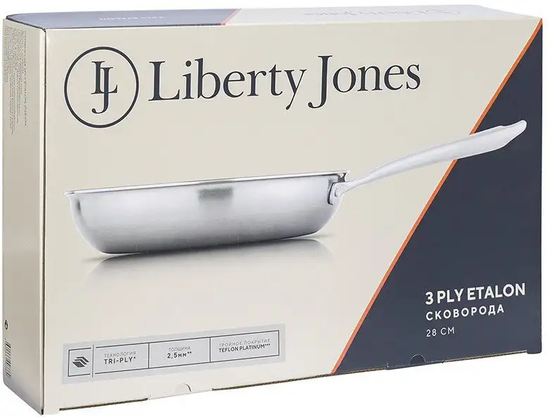 Сковорода Liberty Jones 3Ply Etalon LJ0000224