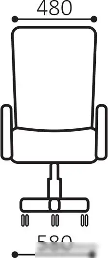 Кресло Brabix Simple EX-521 (черный) – фото товара