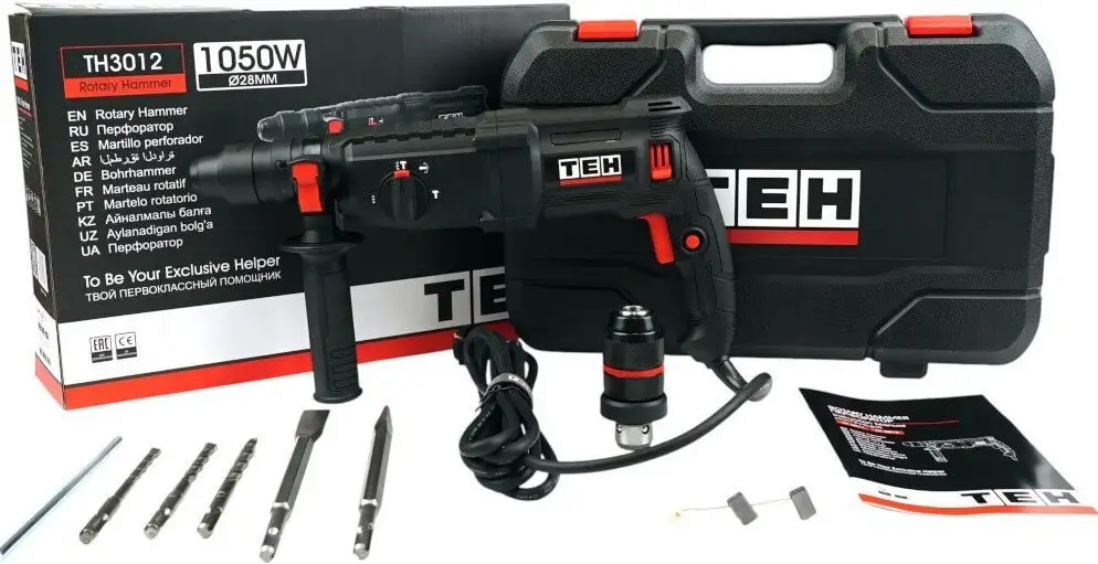 Перфоратор TEH TH3012 (кейс) – фото товара