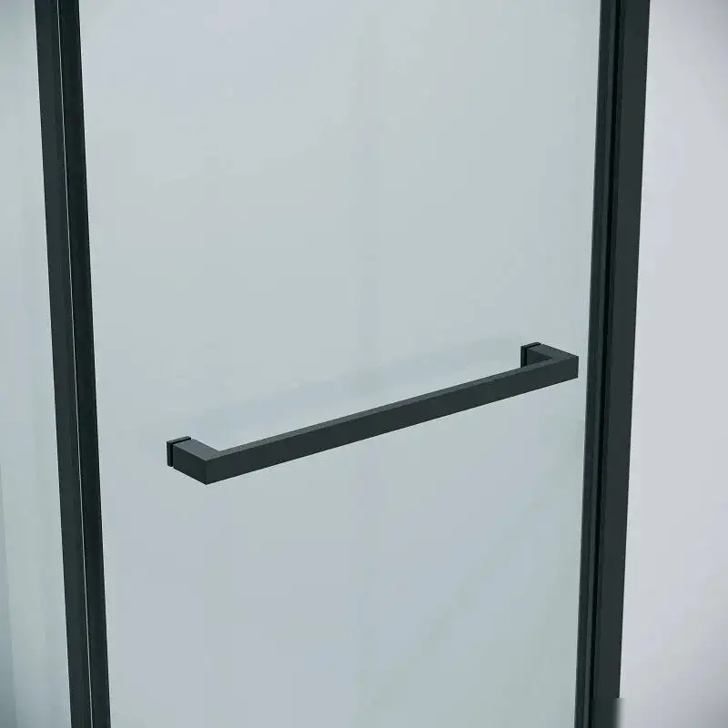 Душевой уголок Grossman Style 110x100x195 120.K33.05.1110.21.00 (черный матовый/стекло прозрачное) - фото товара