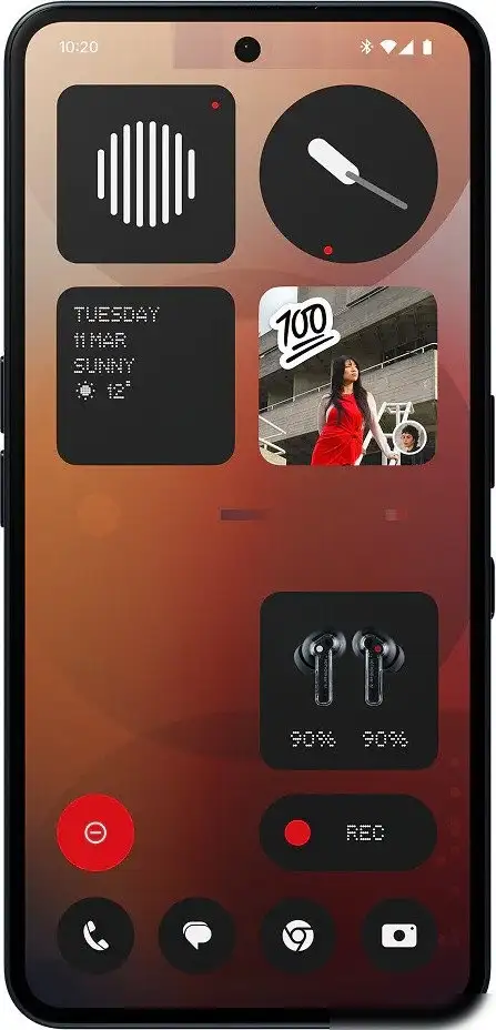 Телефон Nothing Phone (3a) 12GB/256GB (черный) – фото товара