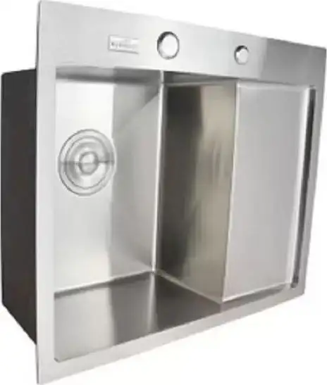 Кухонная мойка MARRBAXX C5848L-R (стальной/нержавеющая сталь) - фото товара