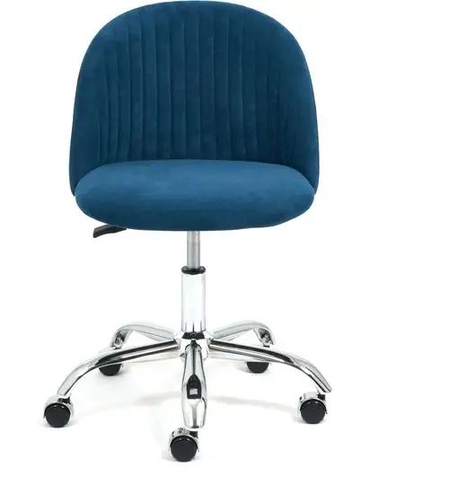 Кресло TetChair Melody (флок, синий) – фото товара