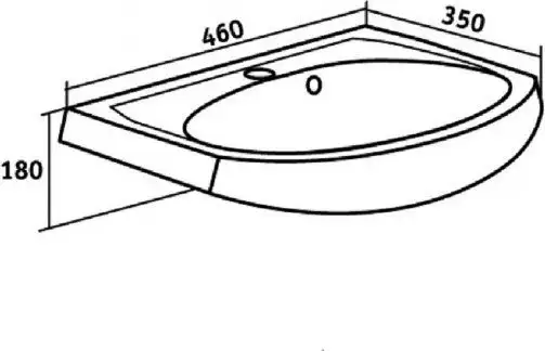 Runo Тумба с умывальником Runo Уют 45 + Уют 45 (напольная) – фото товара