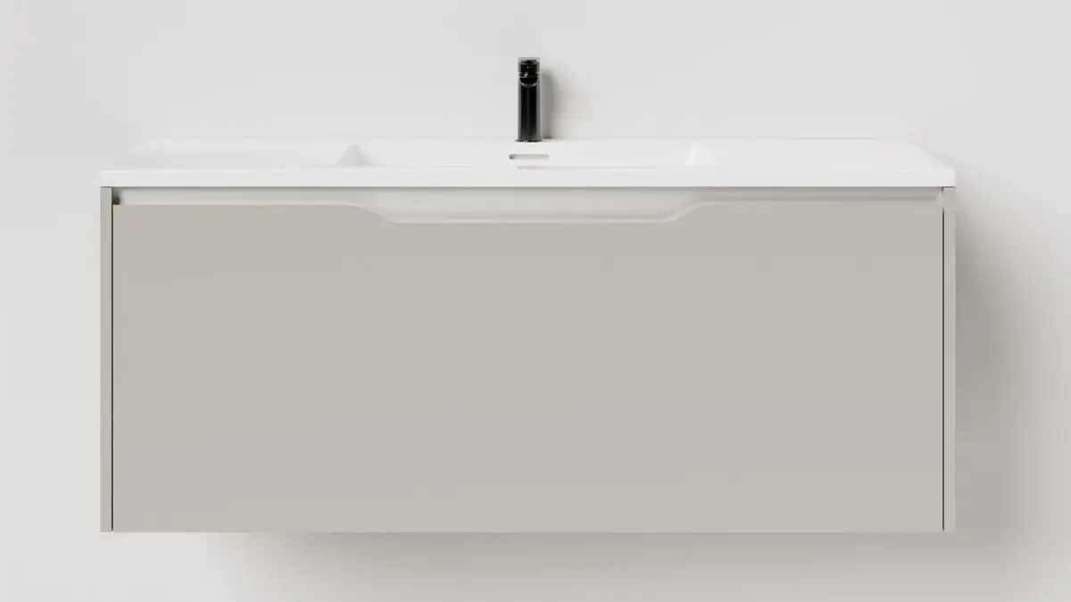 Salini Тумба под умывальник Smile 100 S1000G (серый) – фото товара