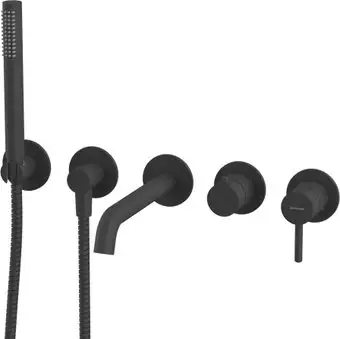 Смеситель Whitecross YSET1240BL (черный матовый) - изображение в каталоге