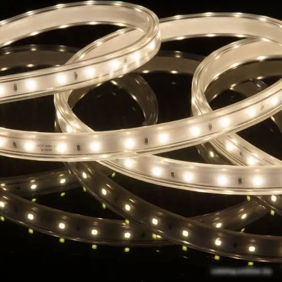 Светодиодная лента Elektrostandard 220V 14.4W 120Led 2835 IP65 дневной белый a053639 – фото товара