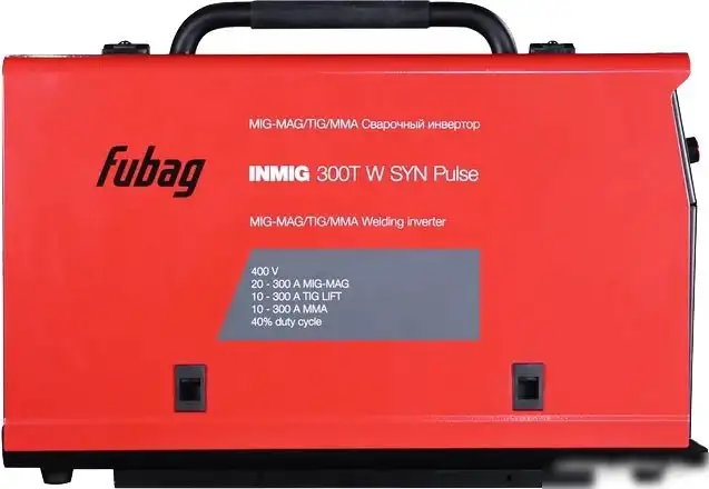 Сварочный инвертор Fubag INMIG 300T W SYN Pulse 31593 + горелка (31593.1) – фото товара