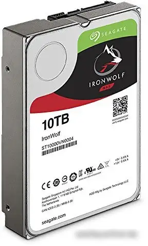 Жесткий диск Seagate Ironwolf 10TB [ST10000VN0004] – фото товара