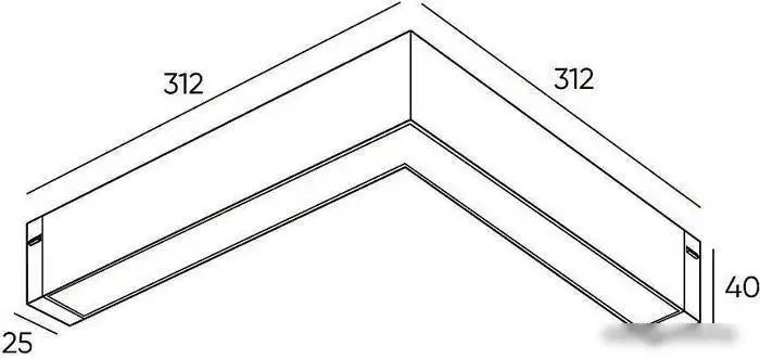 Линейный светильник Denkirs Smart DK8014-BK – фото товара