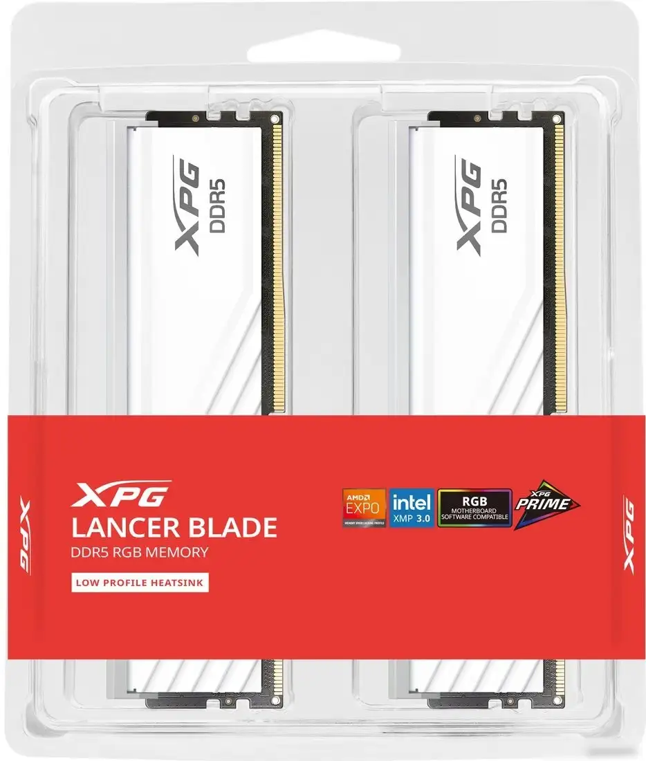 Оперативная память ADATA XPG Lancer Blade RGB 2x16ГБ DDR5 6000 МГц AX5U6000C4816G-DTLABRWH – фото товара