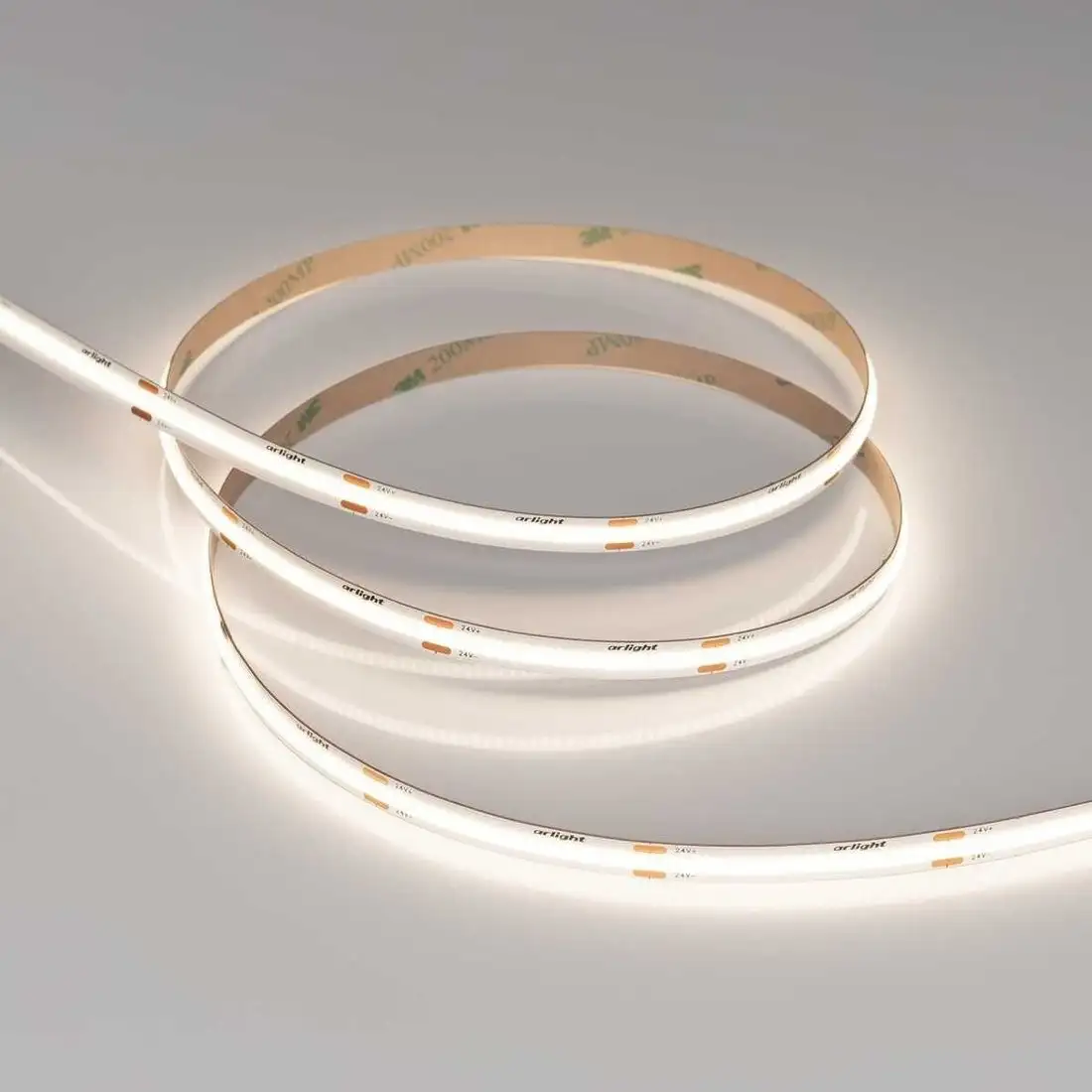 Светодиодная лента COB Arlight 8W/m 480LED/m CSP дневной белый 5M COB-X480-8mm 24V Day4000 039058 – фото товара