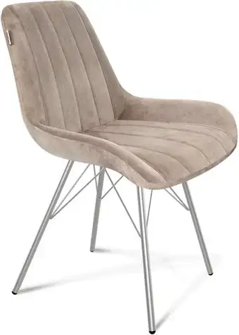 Стул Sheffilton SHT-ST37/S37 (латте/хром лак) – изображение в каталоге