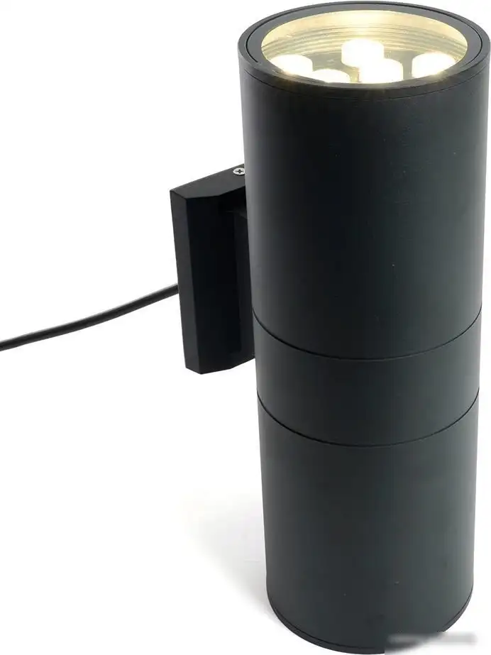 Уличный настенный светильник Feron DH0710 2*9W 1500Lm 2700K 48354 (черный) – фото товара