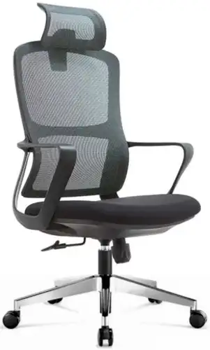 Офисное кресло SitUp Point Black Chrome (сетка Black/Black) – изображение в каталоге