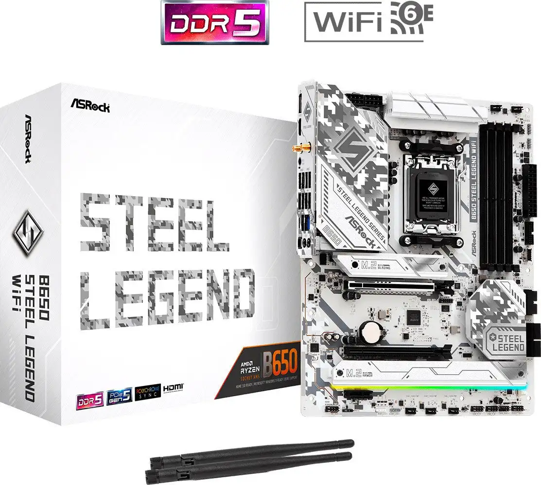 Материнская плата ASRock B650 Steel Legend WiFi – фото товара