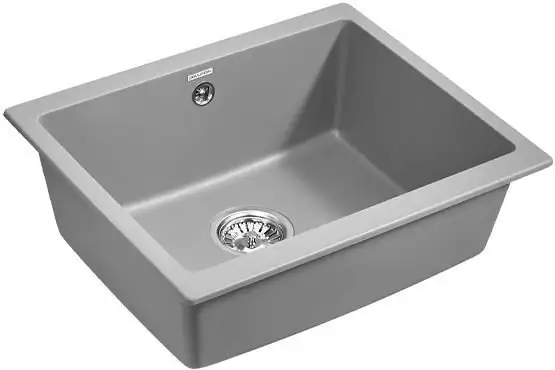 Кухонная мойка Paulmark Gera PM205546-GRM - фото товара
