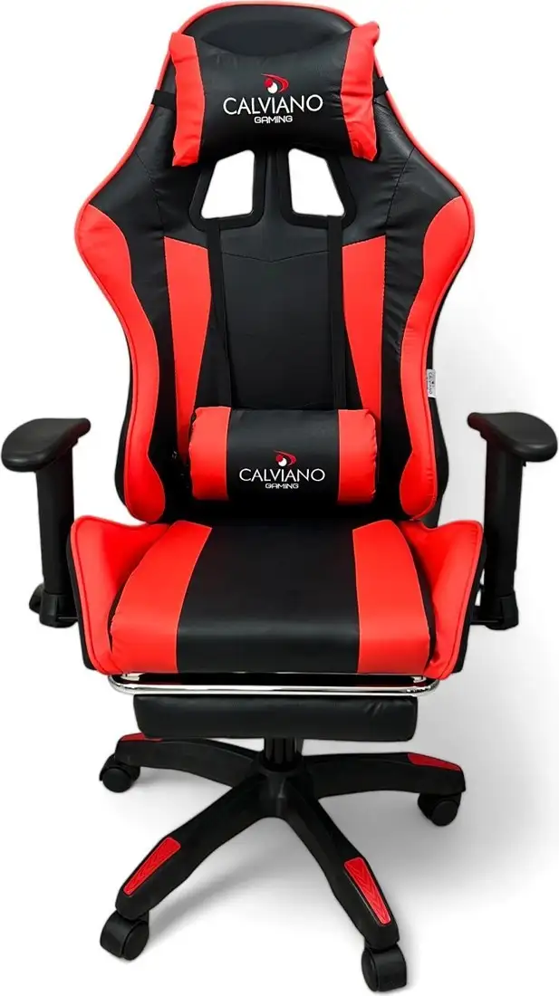 Офисное кресло Calviano 1585 (черный/красный) – фото товара