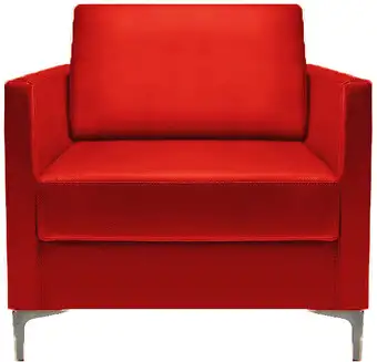 Интерьерное кресло Brioli Ганс (L19/красный) – изображение в каталоге