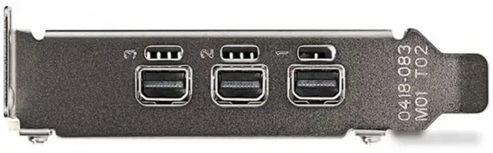 Видеокарта NVIDIA Quadro T400 4GB GDDR6 900-5G172-2240-000 – фото товара