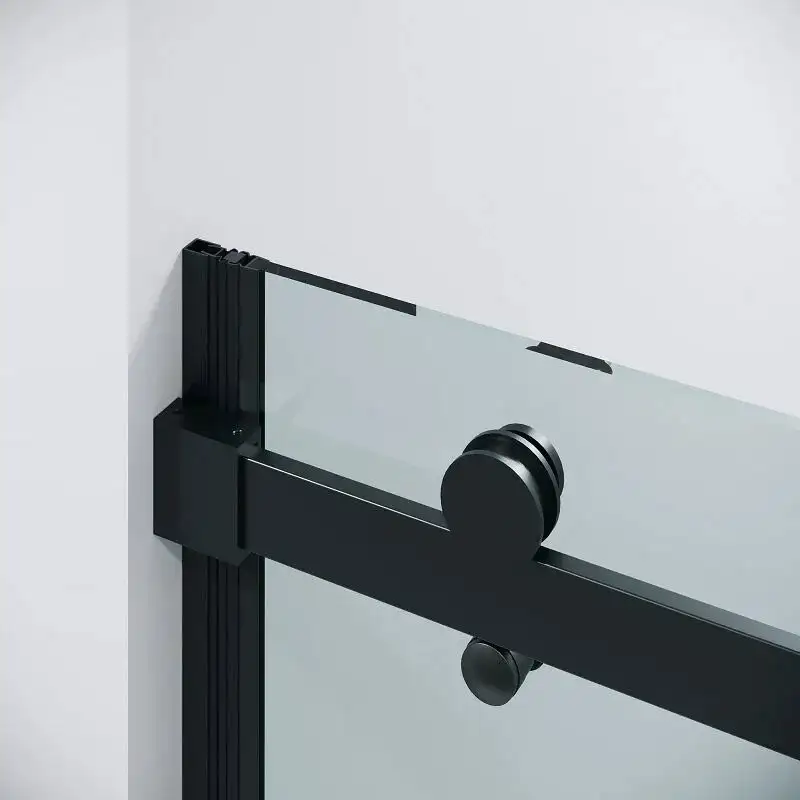 Душевая дверь Grossman Classic Classic 100.K33.04.160.21.00 160х195 (черный матовый/стекло прозрачное) - фото товара