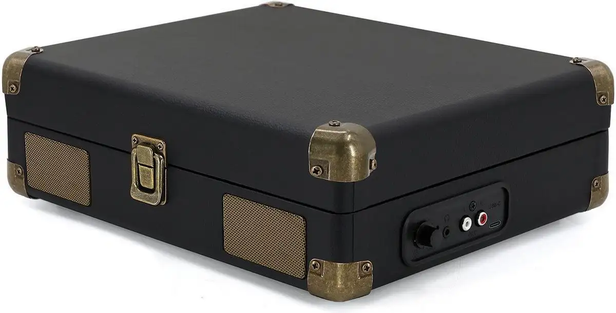 Виниловый проигрыватель Ritmix LP-100 (черный) – фото товара