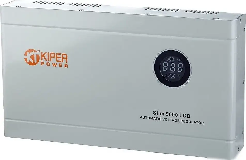 Стабилизатор напряжения Kiper Power Slim 5000 LCD – фото товара