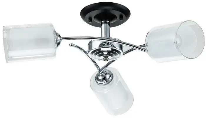 Люстра средней высоты Escada 1170/3P (хром/черный) – фото товара