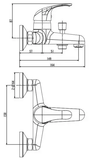 Смеситель Esko Riga RG 54 - фото товара