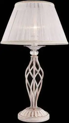 Настольная лампа Евросвет Selesta 01002/1 (белый с золотом) – изображение в каталоге