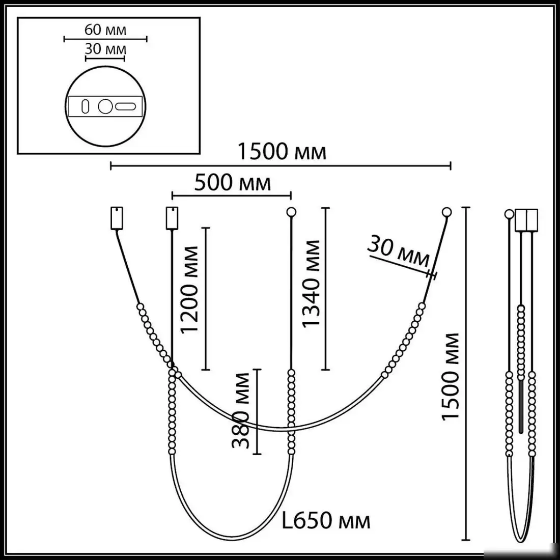 Подвесная люстра Odeon Light Monella 7149/24CL – фото товара