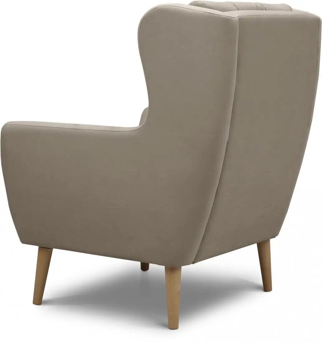 Интерьерное кресло Mio Tesoro Фиджи (Velutto 18/натуральное дерево) – фото товара