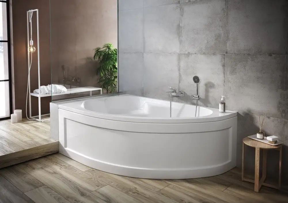 Ванна Cersanit Kaliope 170x110 L 63443 (с ножками и сифоном Prime черный) - фото товара