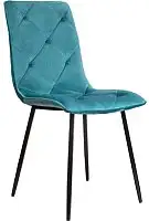 Стул AksHome Mira (морской велюр HLR60/черный) – изображение в каталоге