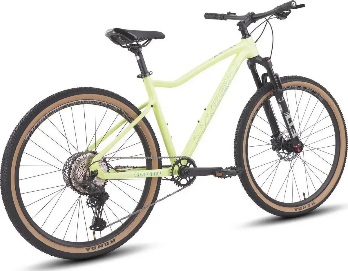 Велосипед Hagen Queen 10 27.5 M 2025 (шанель желтый) – фото товара