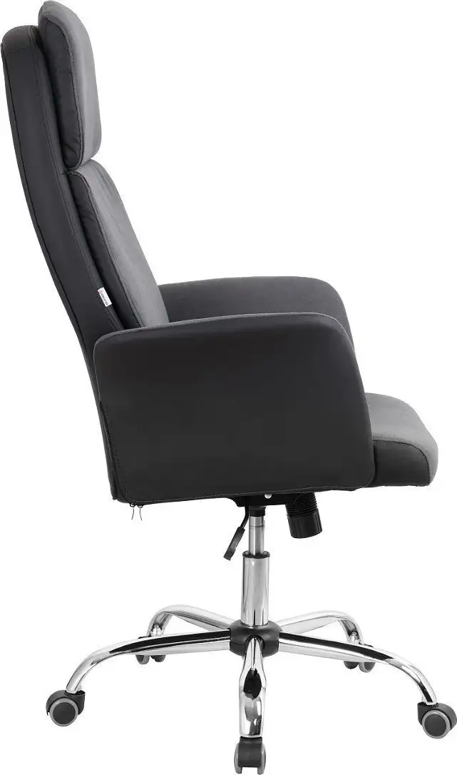 Офисное кресло King Style SHL-17 Harbor Fabric PU Chrome (темно-серый) – фото товара