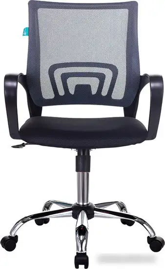 Офисное кресло Бюрократ CH-695NSL (темно-серый TW-04/черный TW-11/хром) – фото товара