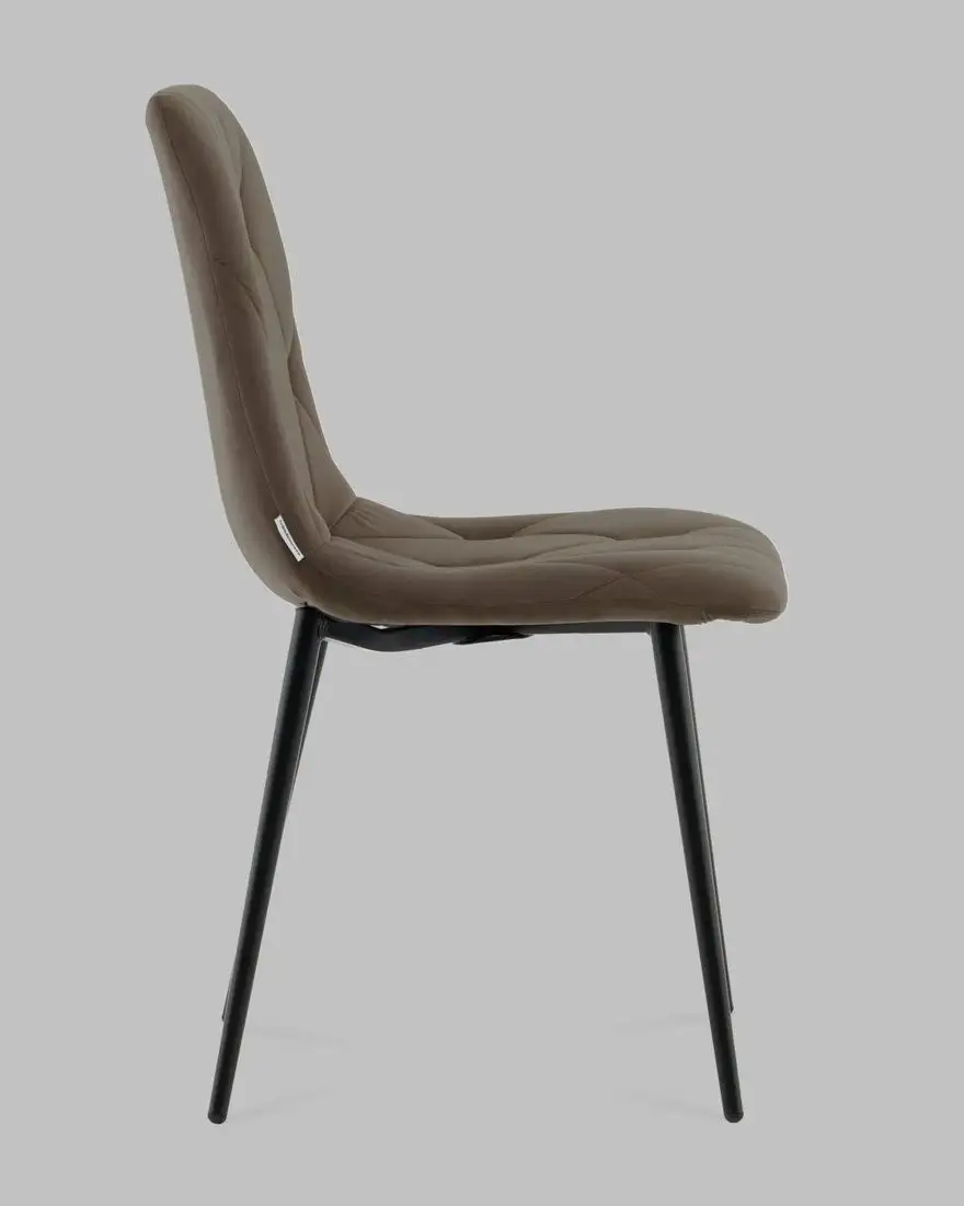 Стул Stool Group Одди Diamond AV 443-Cst-KP3-9005 (велюр темно-серый) – фото товара