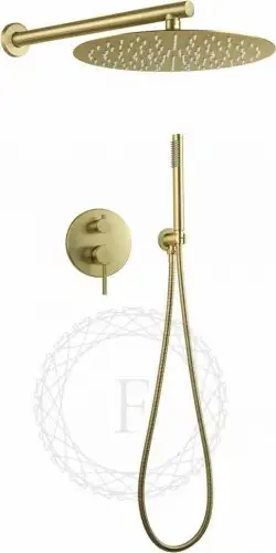 Душевая система Filarete Roun FL1023 (матовое золото)