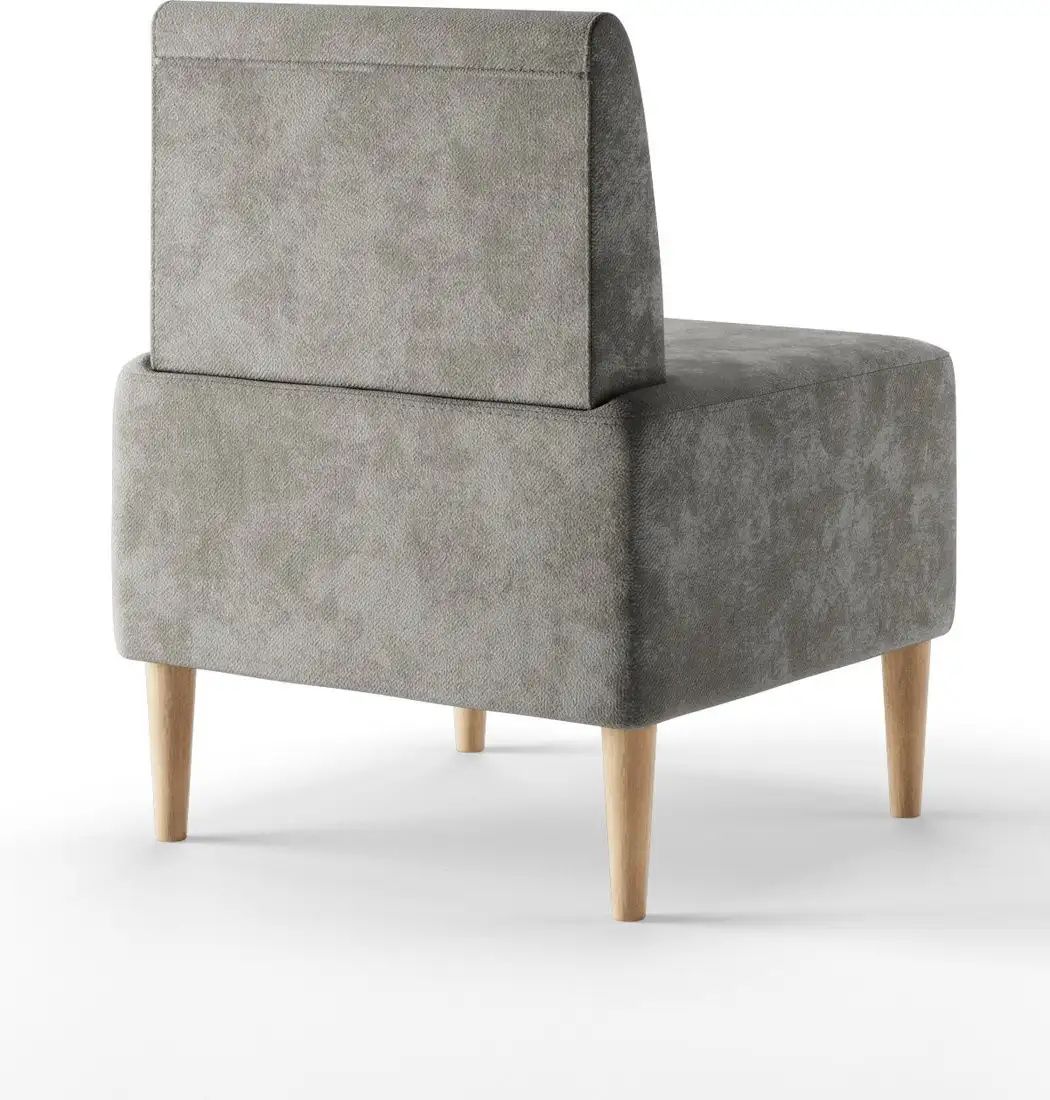 Интерьерное кресло MONOFIX Четт кресло (микровелюр/жемчуг №02)