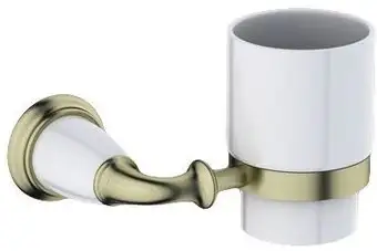 Стакан для зубной щетки и пасты Art&Max Bianchi AM-E-2602-Br – изображение в каталоге