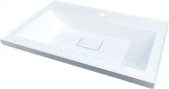 Умывальник Marblan Titan80 (белый глянцевый, без сифона) - изображение в каталоге