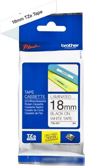 Картридж-лента для термопринтера Brother TZe-241 – фото товара