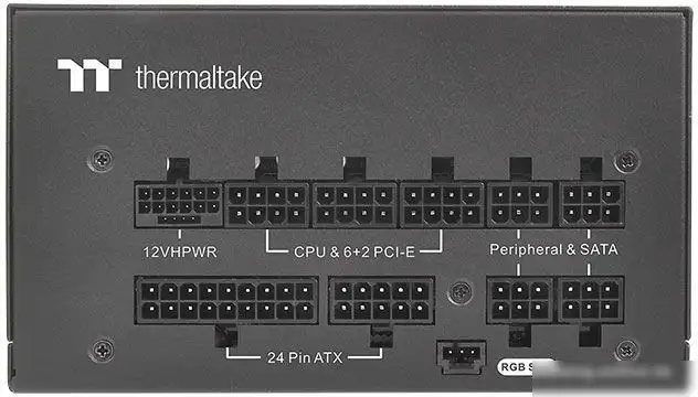 Блок питания Thermaltake Toughpower GF3 ARGB 750W Gold TT Premium Edition PS-TPD-0750F4FAGE-1 – фото товара